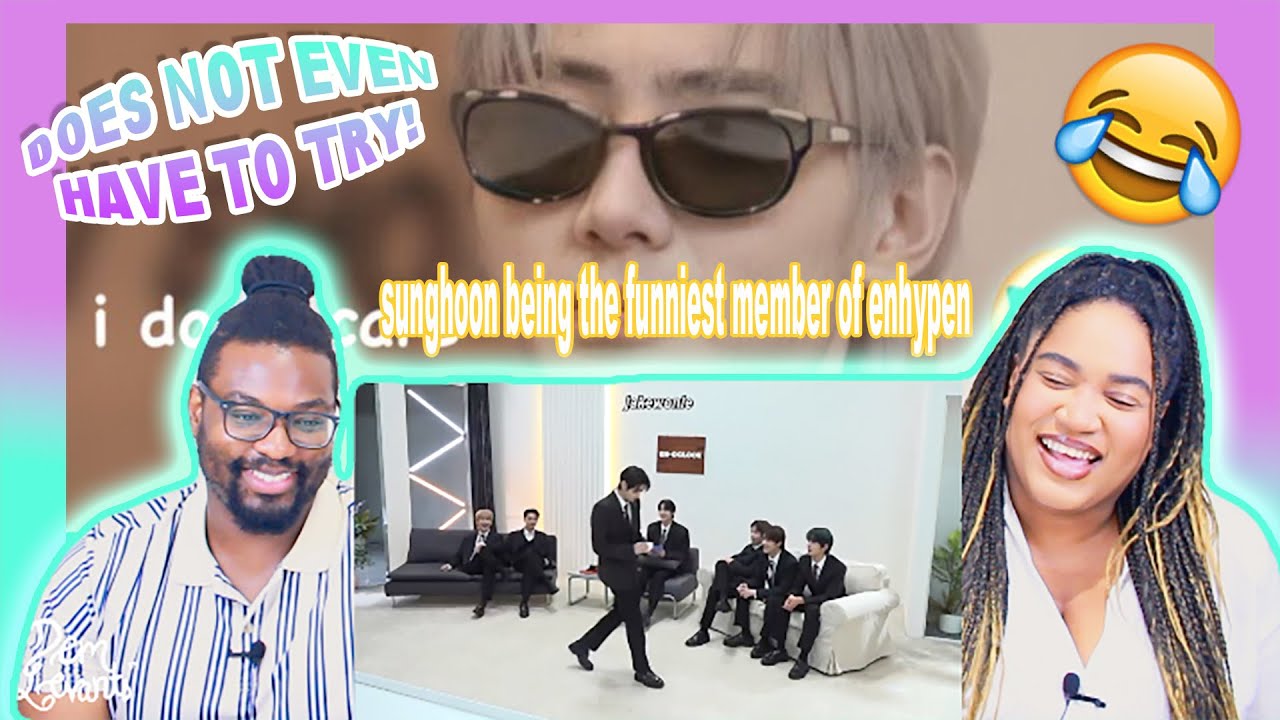 Sunghoon being the funniest member of enhypen| REACTION