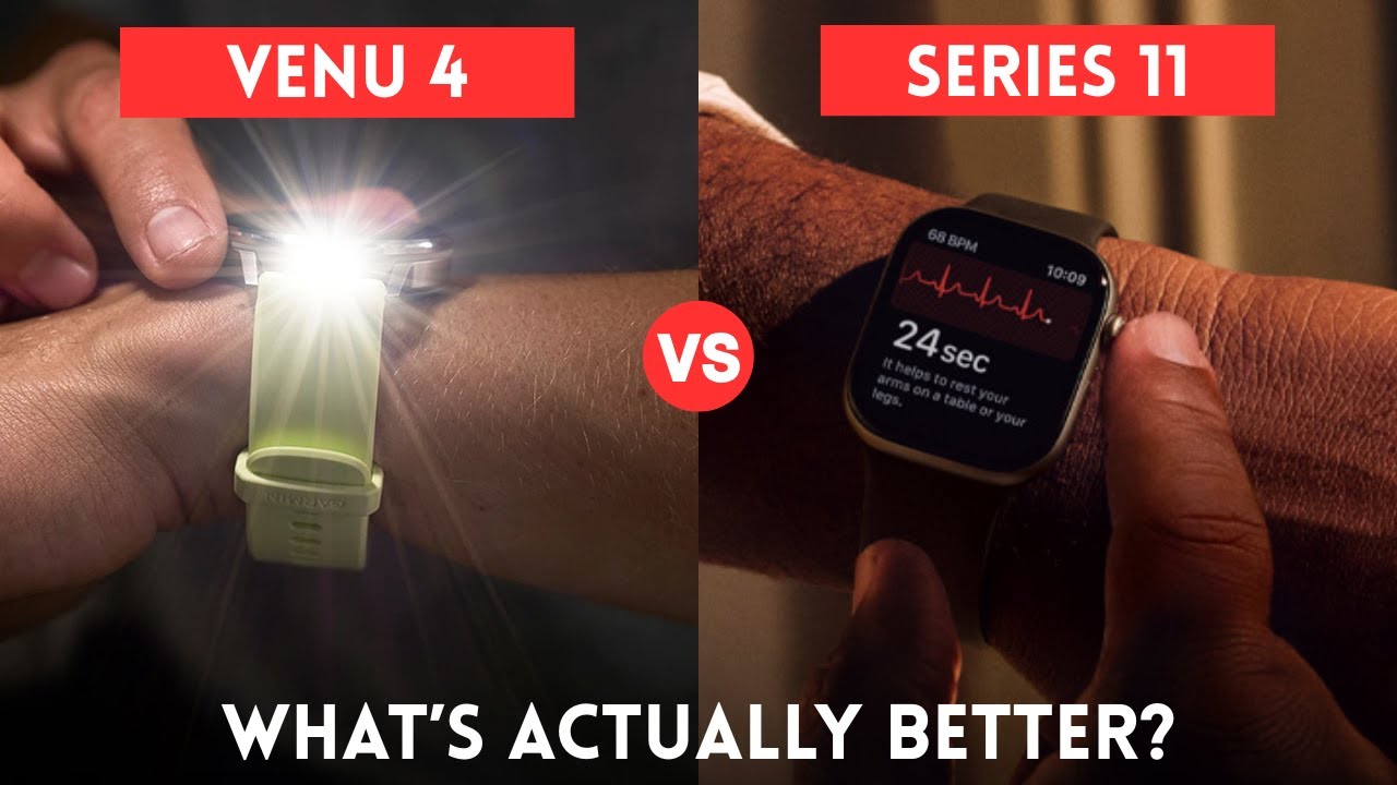 Garmin Venu 4 против Apple Watch Series 11: что лучше?