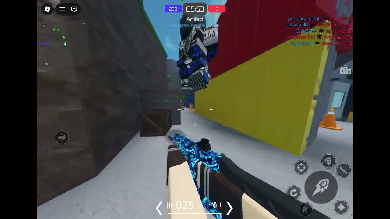 Playing energy assault!
