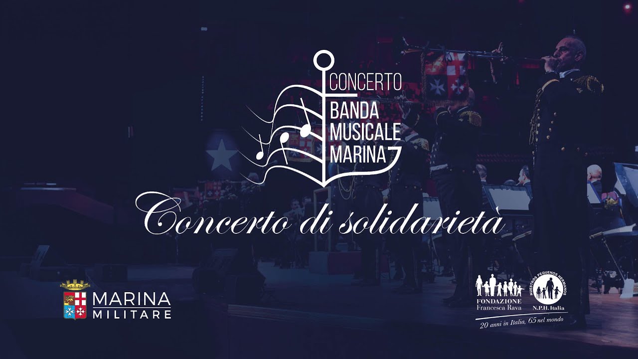 Concerto di solidarietà  2024 - Banda musicale Marina Miitare