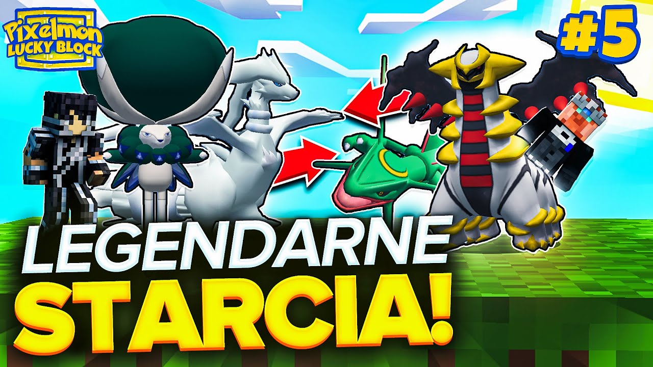 LEGENDARNE STARCIA! - PIXELMON LUCKY BLOCK #5 /w @Diabeuu