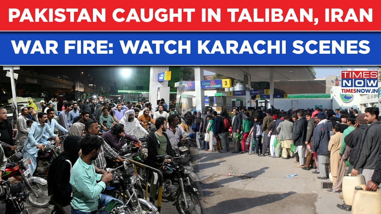 PAKISTAN Caught In TALIBAN, IRAN War? SHOCKING Karachi Scenes As Crisis Reaches South Asia: Watch