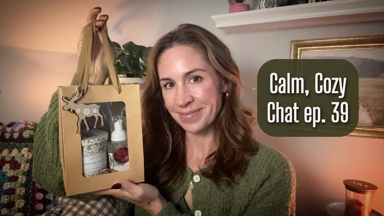 ASMR | Calm, Cozy Chat ep. 39 |🎄 Gingerbread Night, Holiday Cirque du Soleil, & Craft Fair Finds