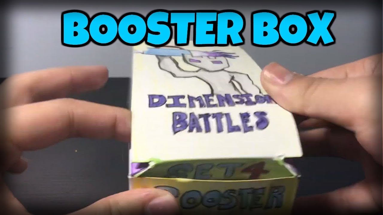 Самодельный Tcg: Booster Box (Dimension Battles Set 4)