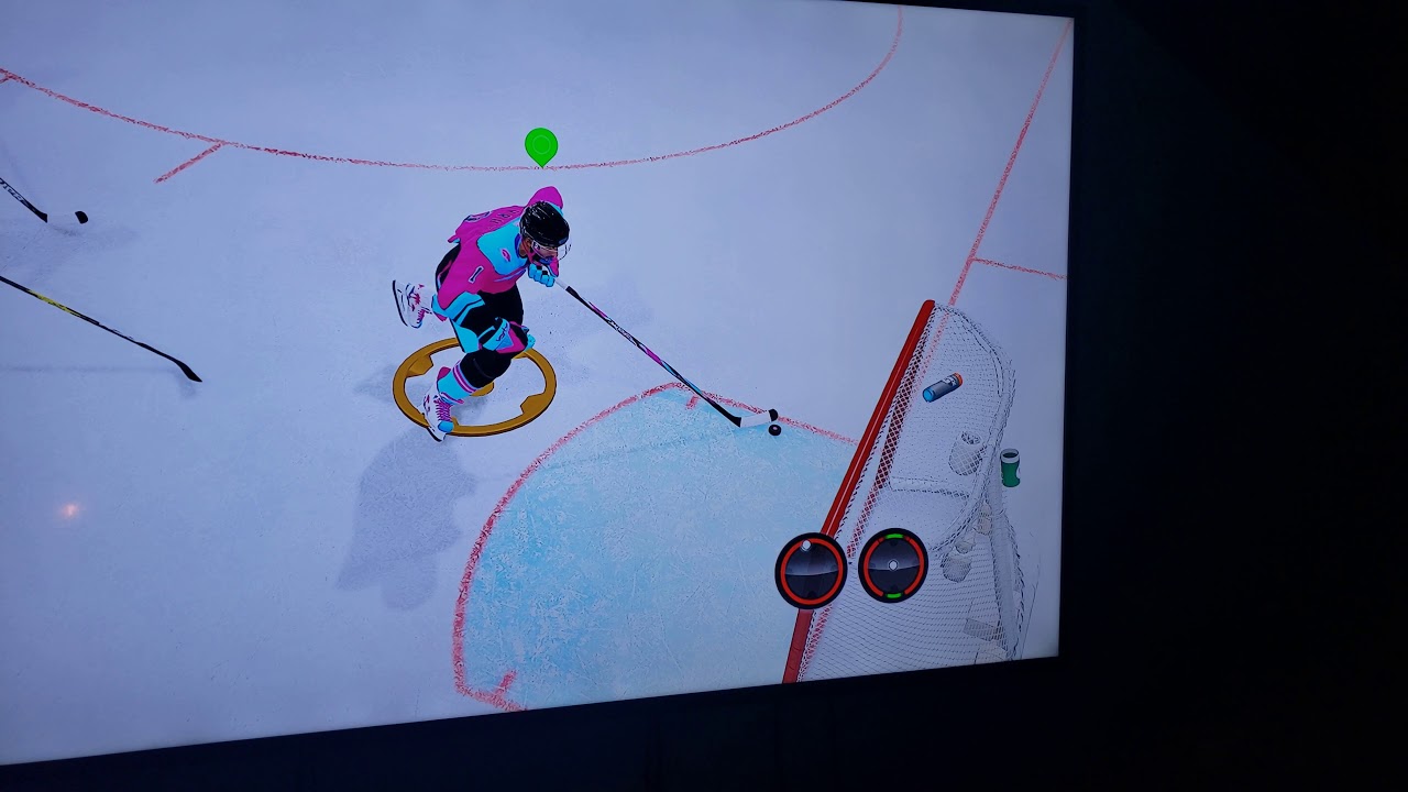 NHL 21 - Missed Empty Net Breakaway