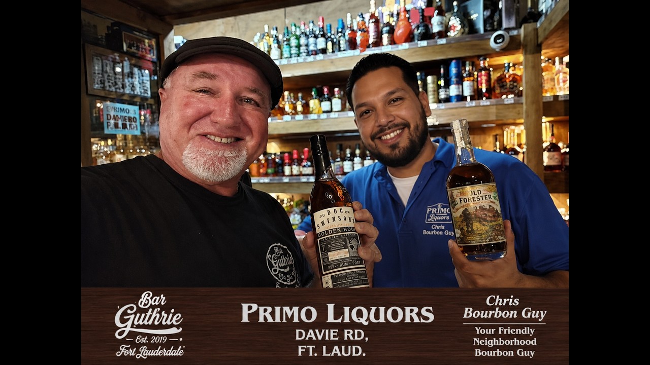 Магазин Prime Liquors на Дэви Роуд, Форт-Лодердейл, с баром Guthrie.