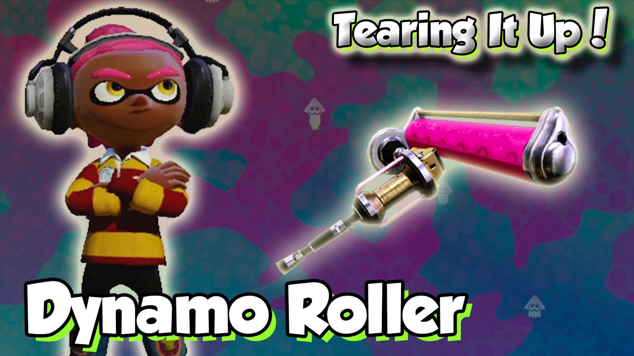 Splatoon Multiplayer - Tearing It Up W/ Dynamo Roller (GIVE ME FLOUNDER HEIGHTS!)
