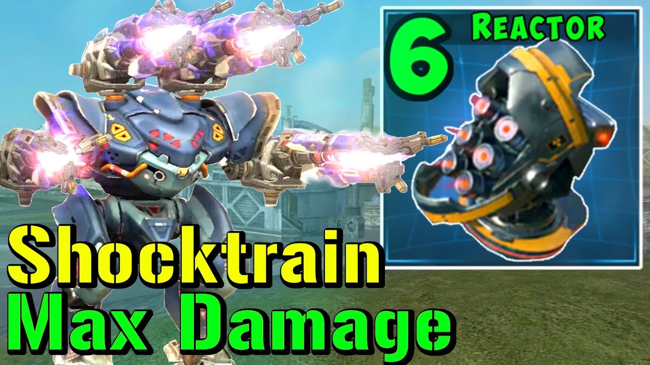 UBER SHOCKTRAIN SPECTRE Mk2 - MAX Damage Modules War Robots Gameplay WR