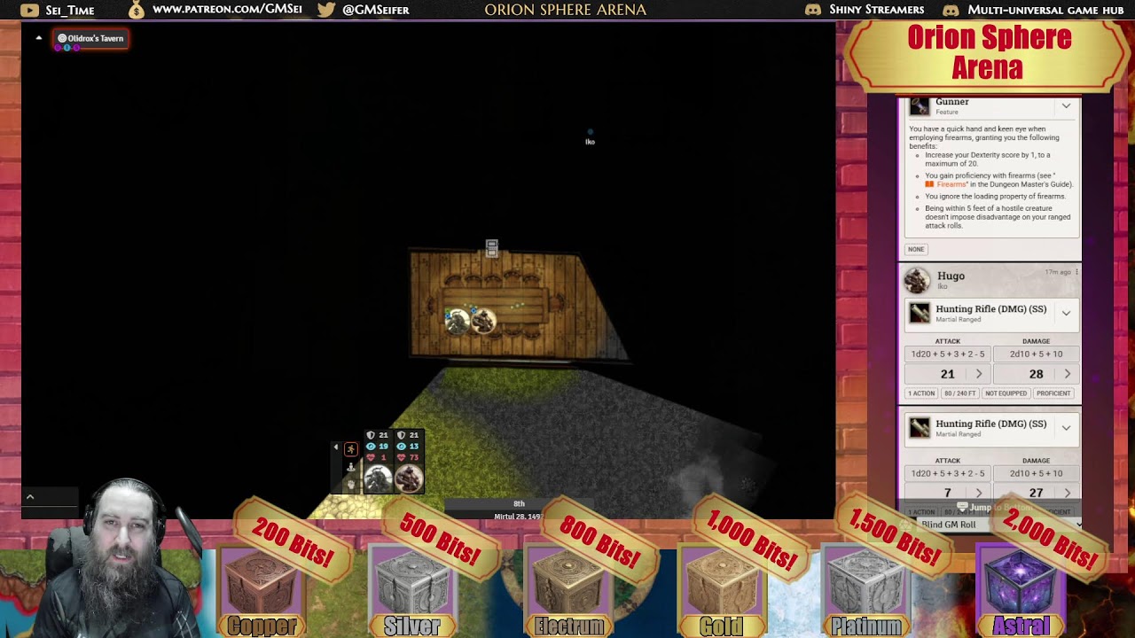Sei DMs Orion Sphere Arena dla wybranych Gladiator&oacute;w!