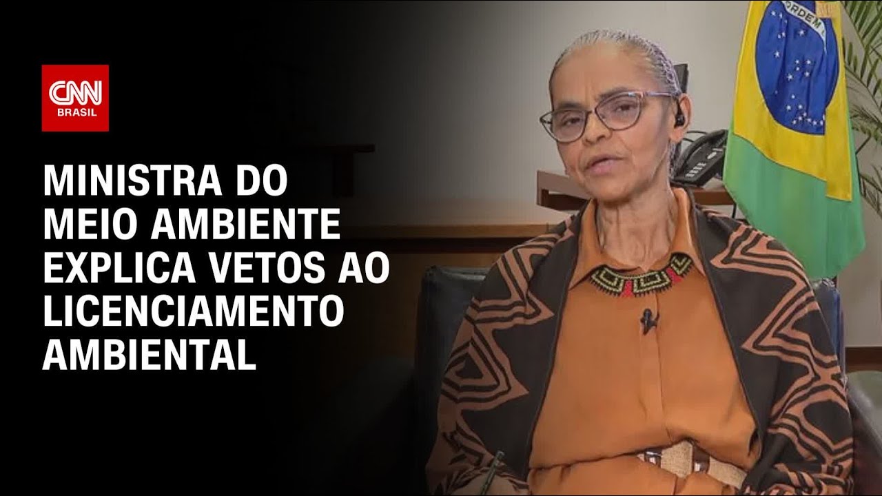 Marina Silva &agrave; CNN: Governo buscou di&aacute;logo sobre licenciamento; veja &iacute;ntegra | CNN 360&deg;