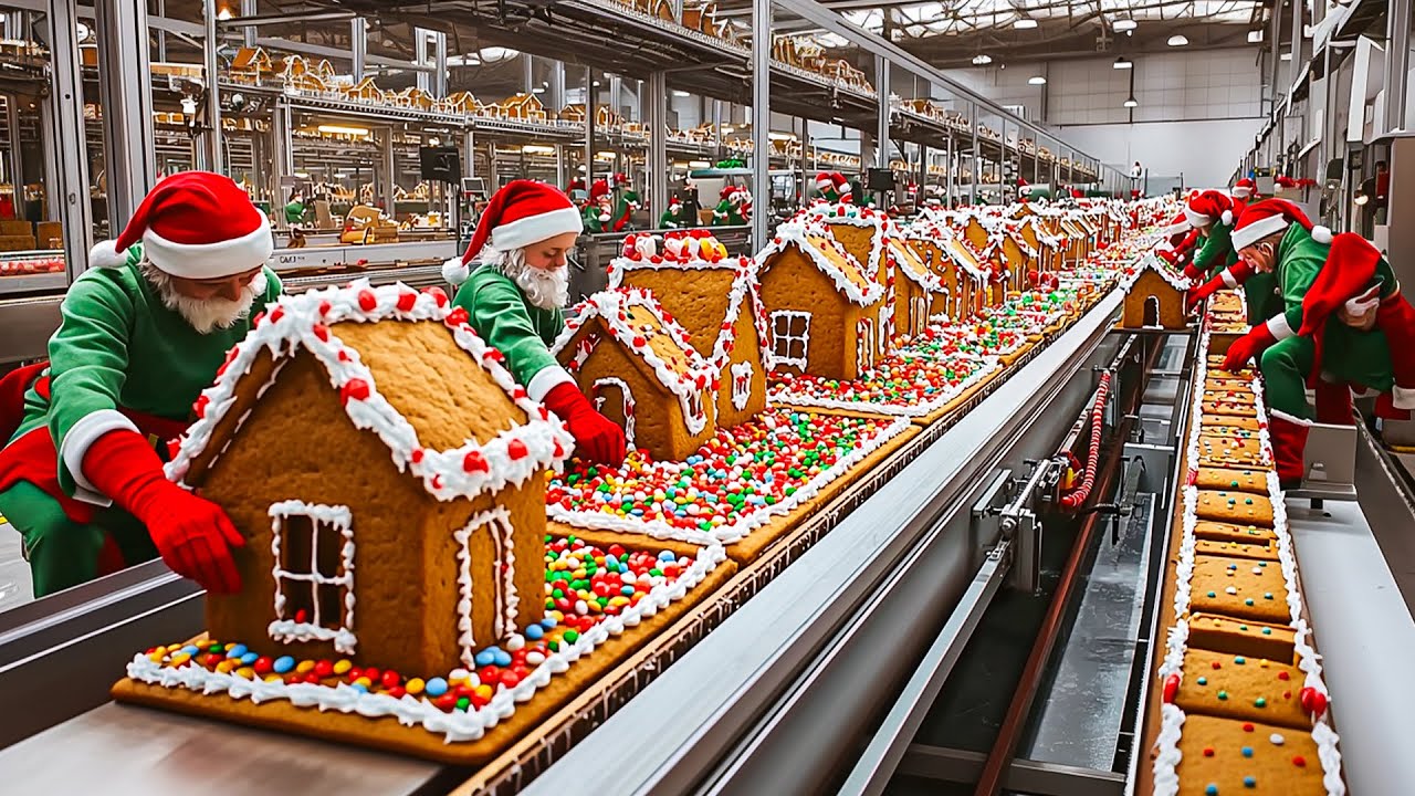 Hinter Den Kulissen Der Lebkuchenhaus-Produktion