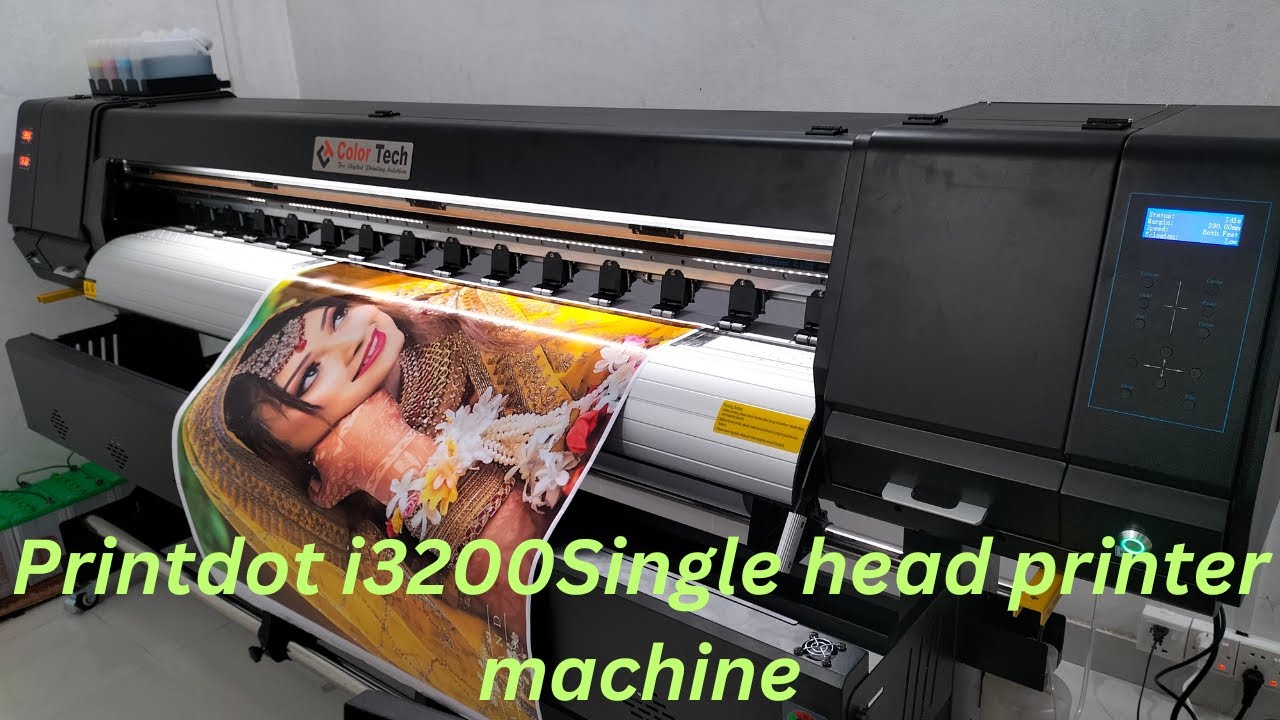 Printdot I3200 ECO Solvent Printing Machine||Banner Printer Machine|Model:EPA1901(i3200) PVC machine