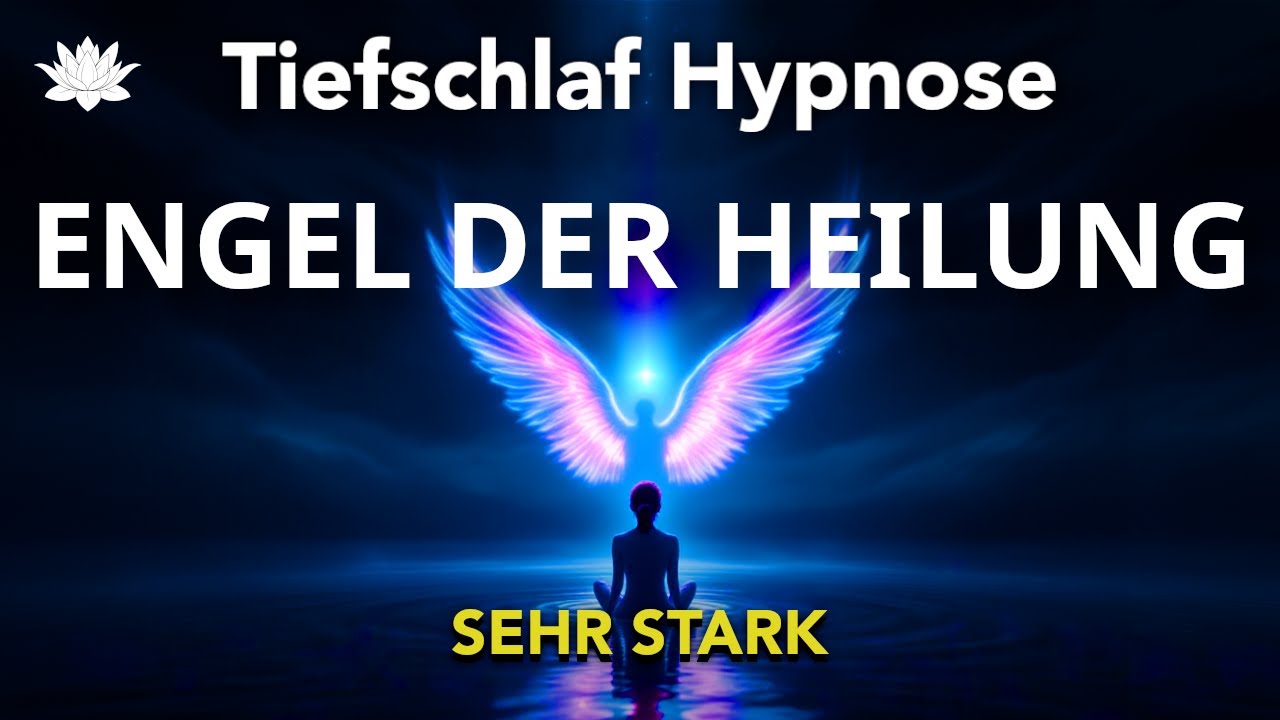 Tiefschlaf Hypnose 😴 Engel der Heilung 🌿 (Sehr Stark!!) Selbstheilung