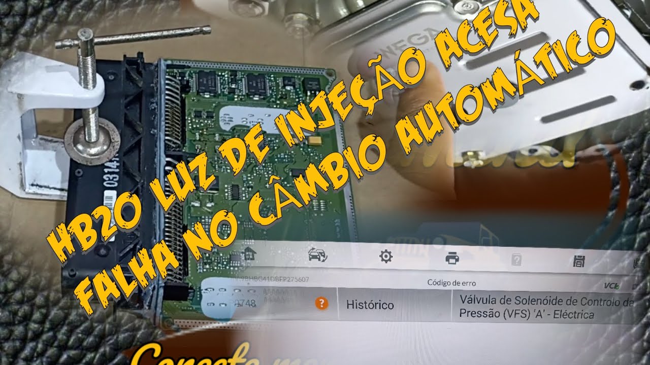 HB20 Luz da injeção acesa, falha no câmbio automático#reparacaoautomotiva #hb20 #cambioautomatico