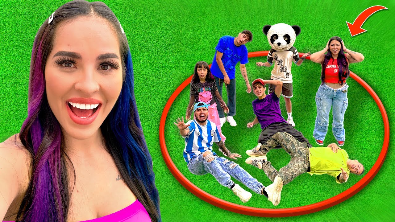 EL ÚLTIMO EN SALIR DEL CÍRCULO GANA $10,000 CON YOLO AVENTURAS | Karla Bustillos