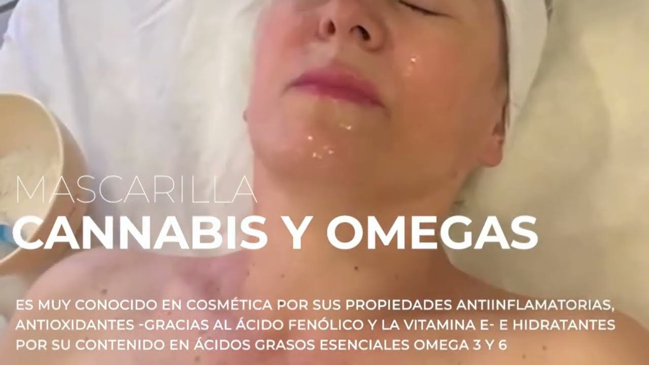 Mascarilla de Cannabis y omegas