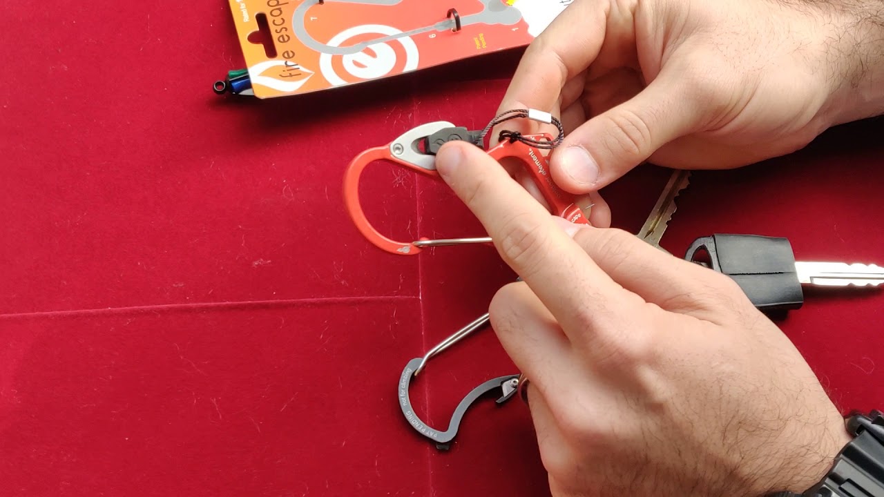 Maybe the most important tool I carry: Outdoor Element Fire Escape Carabiner!