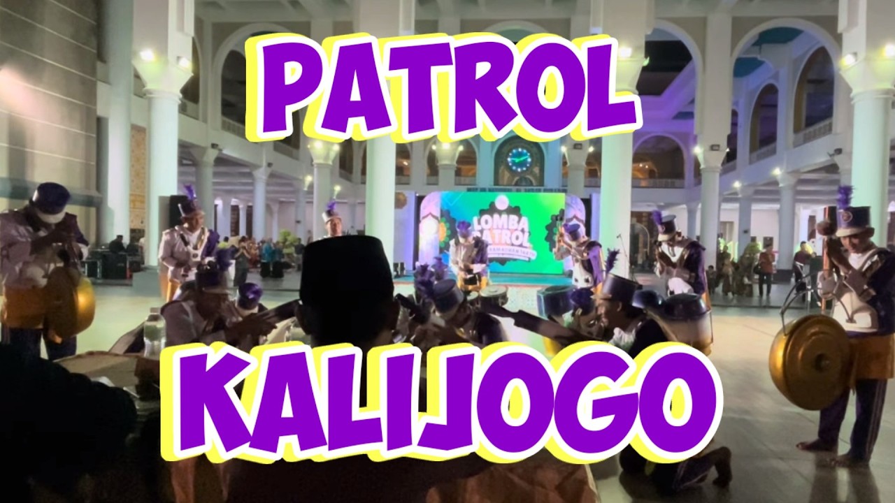 PATROL KALIJOGO LOMBA DI MASJID AL AKBAR SURABAYA 2026