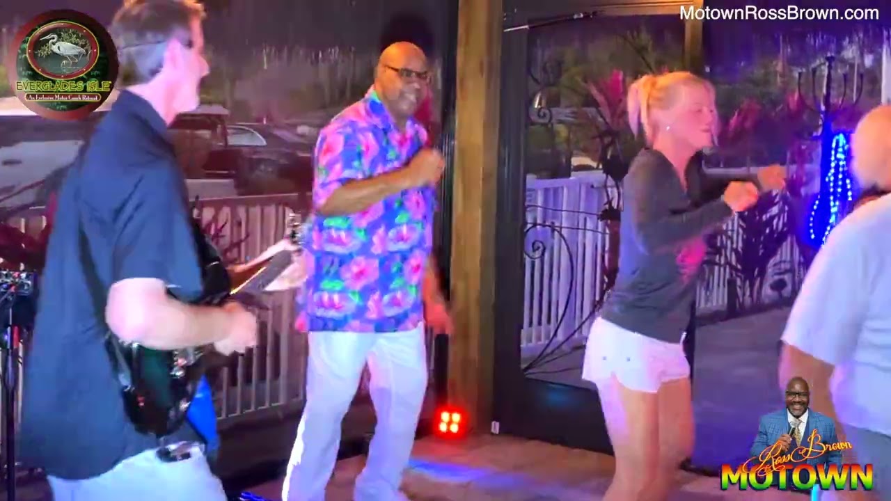 Motown Ross Brown with SEPTEMBER at Everglades Isle RV Restreat in Everglades City, Florida