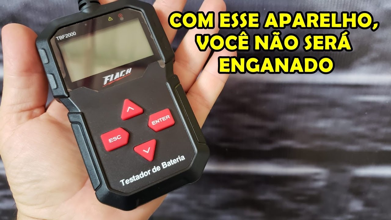 Testador de Bateria, Alternador e Partida - TBF2000 FLACH