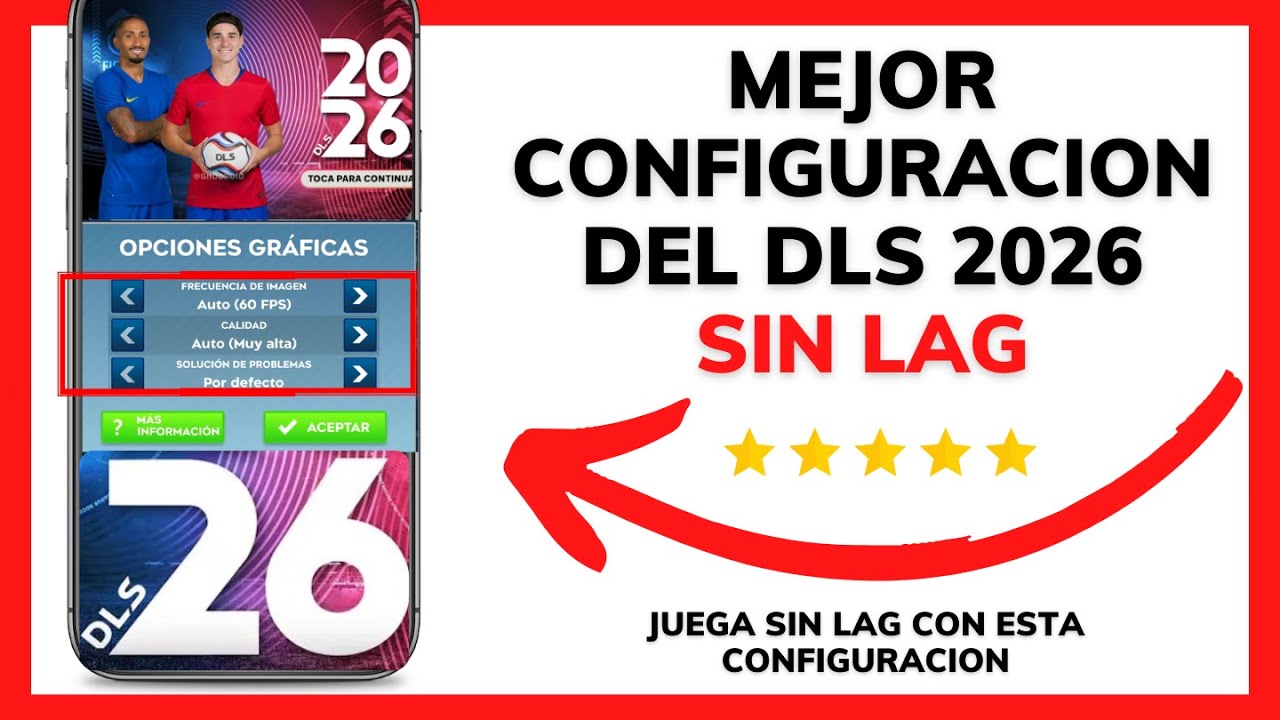 😉😱LA MEJOR CONFIGURACION DEL DLS 2026 SOLUCION LAG Y MEJORES GRAFICOS😊