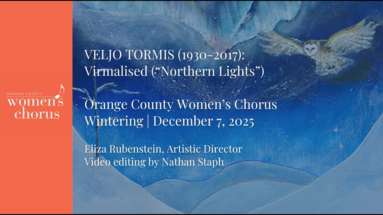 VELJO TORMIS (1930-2017): Virmalised (“Northern Lights”)