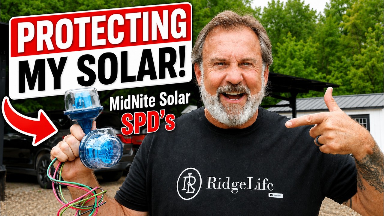 Protecting My Solar With MidNite Solar SPD's! | Last Step Before Inspection!!!