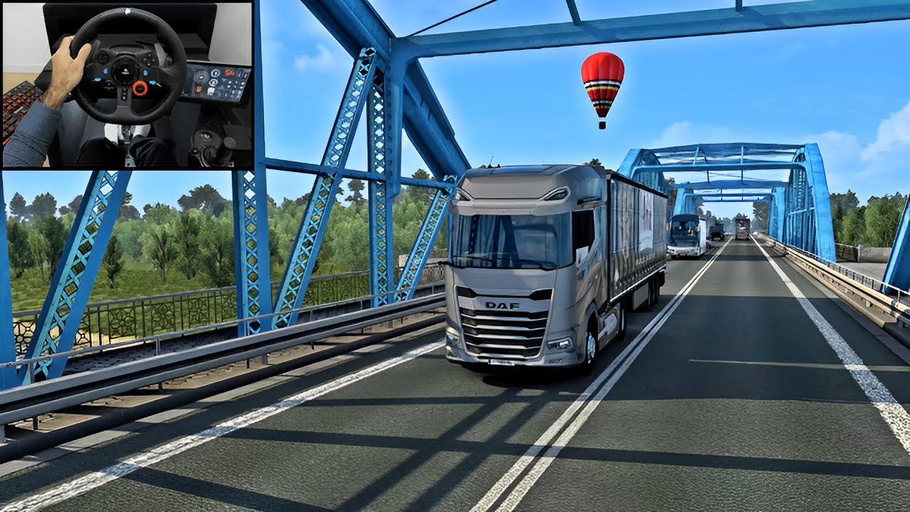 DAF 2021 XG+ | Euro Truck Simulator 2 | Logitech G29 Gameplay