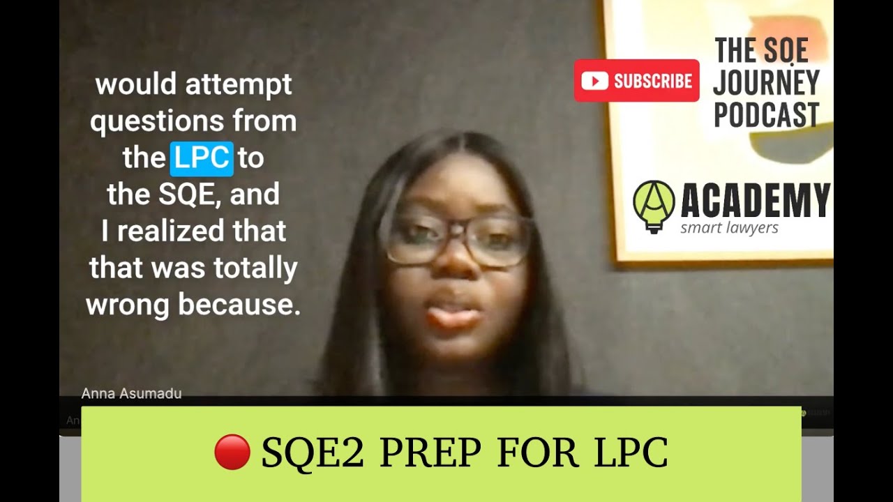 The SQE2 LPC Special Package: SQE2 After LPC