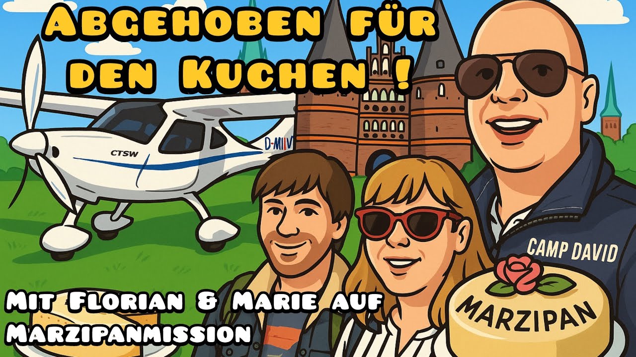Abgehoben für Den Kuchen- auf Marzipanmission mit Florian & Marie