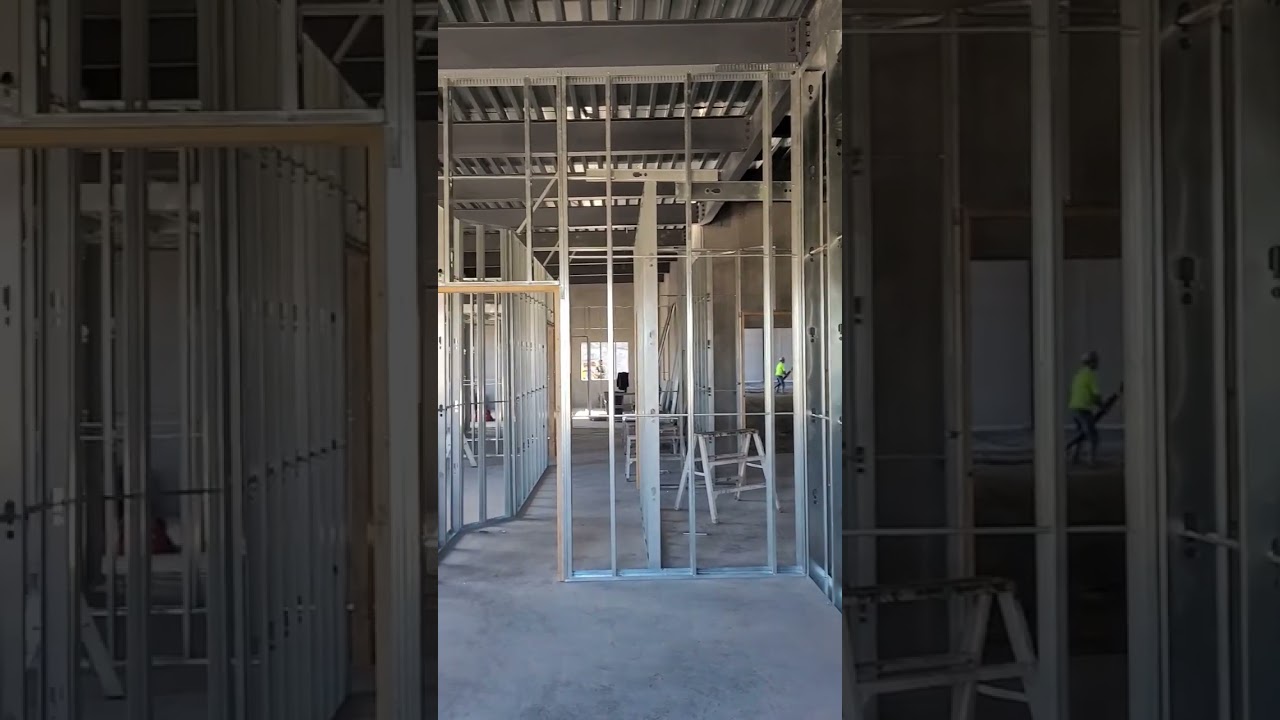 Steel stud framing