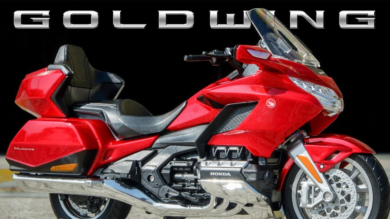 Honda Gold Wing Tour GL1800 [Welly 1/12 Scale] Diecast Unboxing & Review
