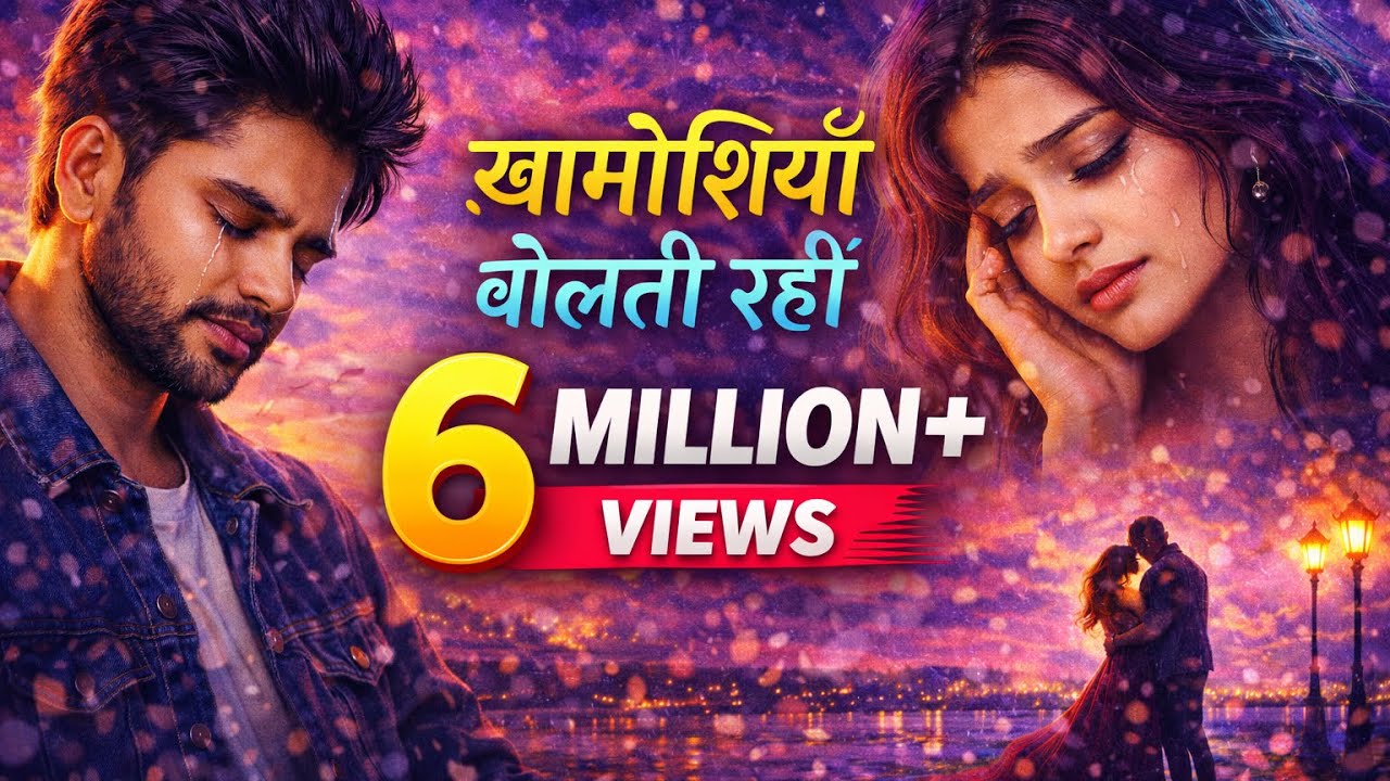 ख़ामोशियाँ बोलती रहीं | Khamoshiya Bolti Rahi | Emotional Sad Bollywood Love Song | New Song 2026