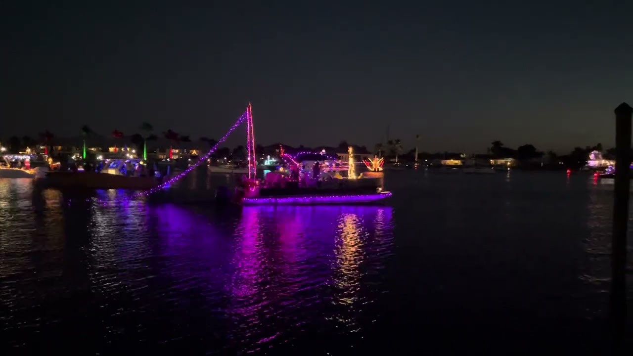 Holiday Boat Parade in Cape Coral, Florida 2023