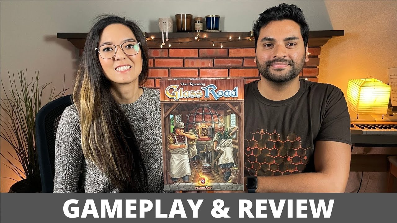 Glass Road - Playthrough & Review (Uwe Rosenberg Series)