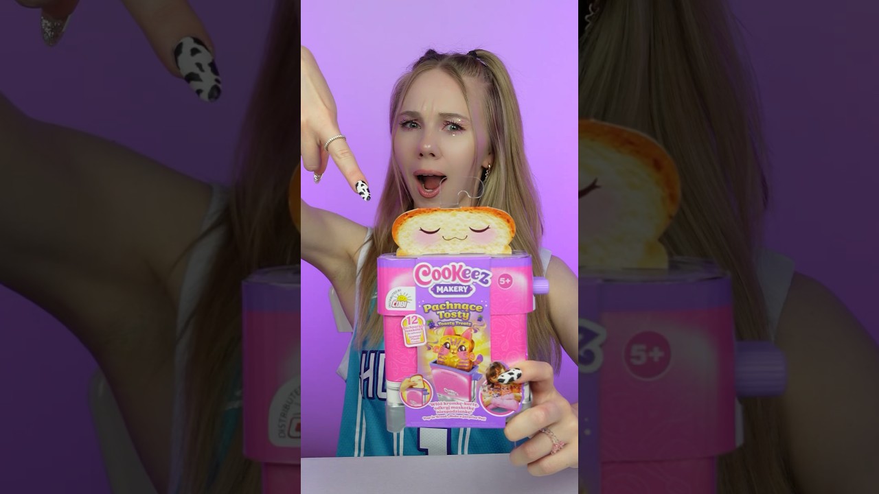 🧇 COOKEEZ MAKERY PACHNĄCE TOSTY #cobi #cookeezmakery #tost #pattje #otwieram #asmr #pachnącetosty