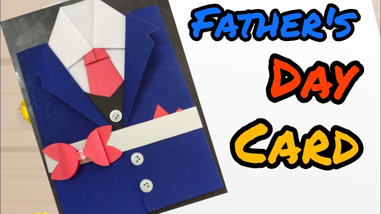 Father's Day Card Making Tutorial//Handmade Father's Day Card by Sunshine shadow 🙋‍♀❣️