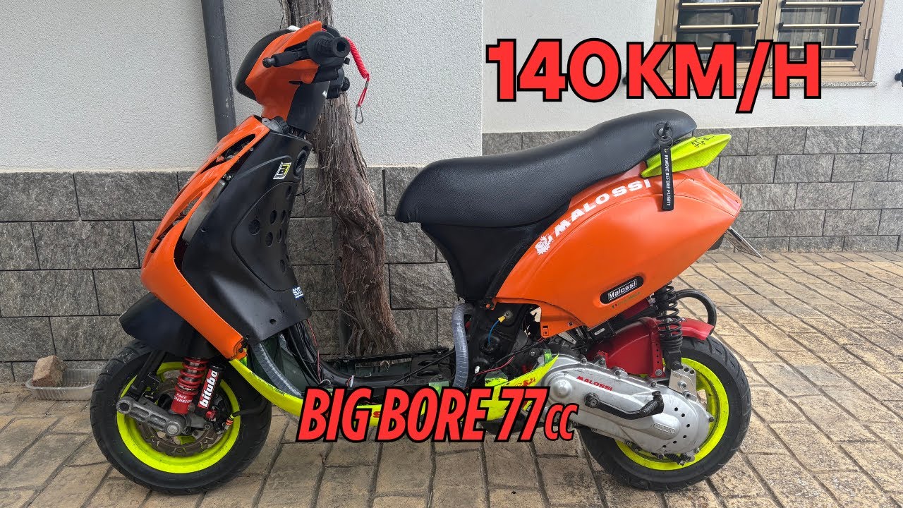 TEST DRIVE ZIP SP BIG BORE 77cc (PAUROSO)