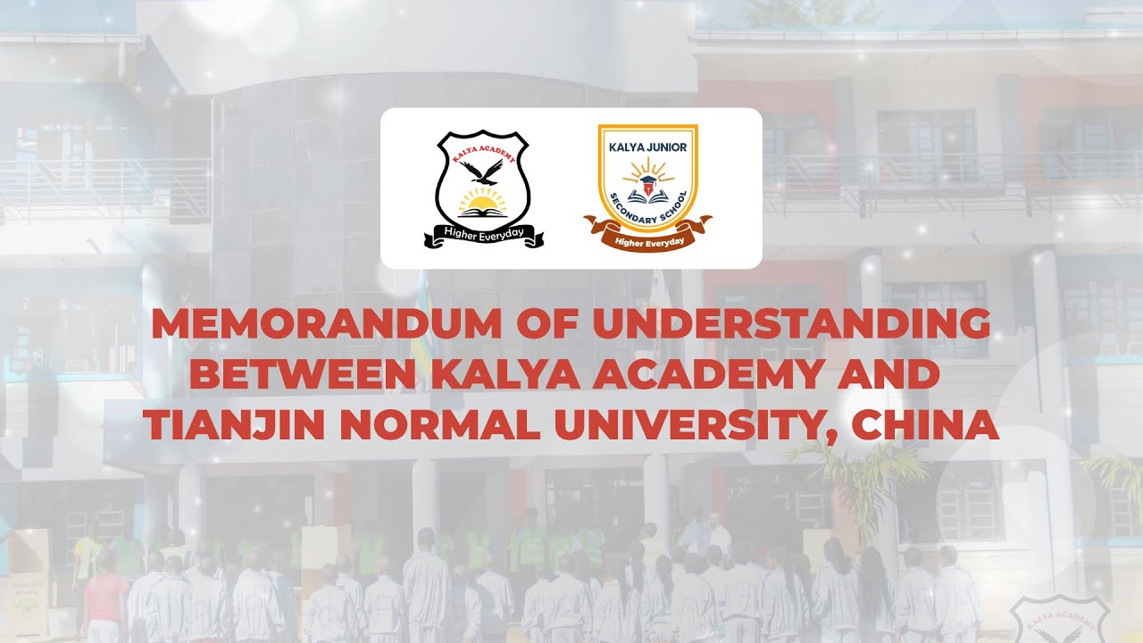 SIGNING OF MOU BETWEEN KALYA ACADEMY AND TIANJIN NORMAL UNIVERSITY, CHINA