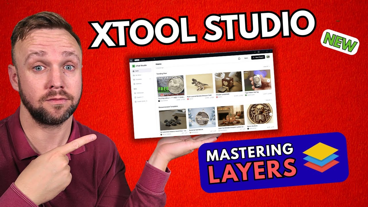 Как использовать слои в xTool Studio | Учебник для начинающих