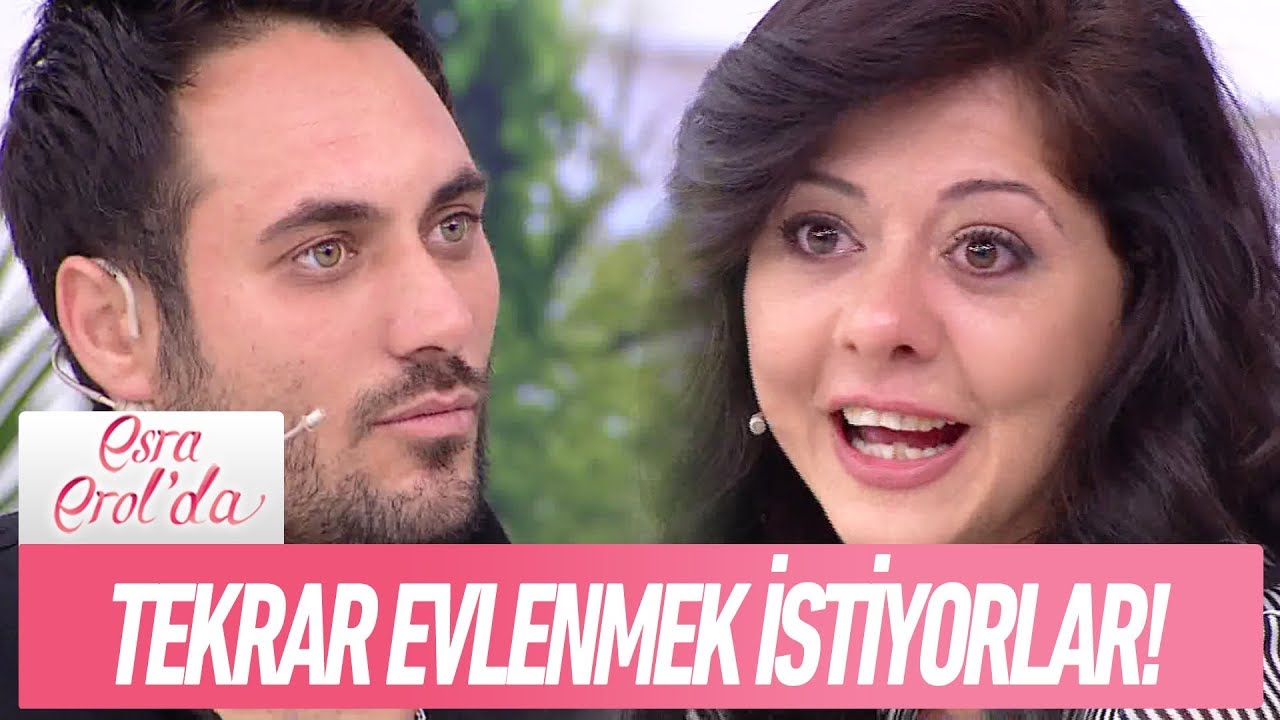 Alper Hatice çifti tekrar evlenmek istiyor! - Esra Erol'da 28 Eylül 2017