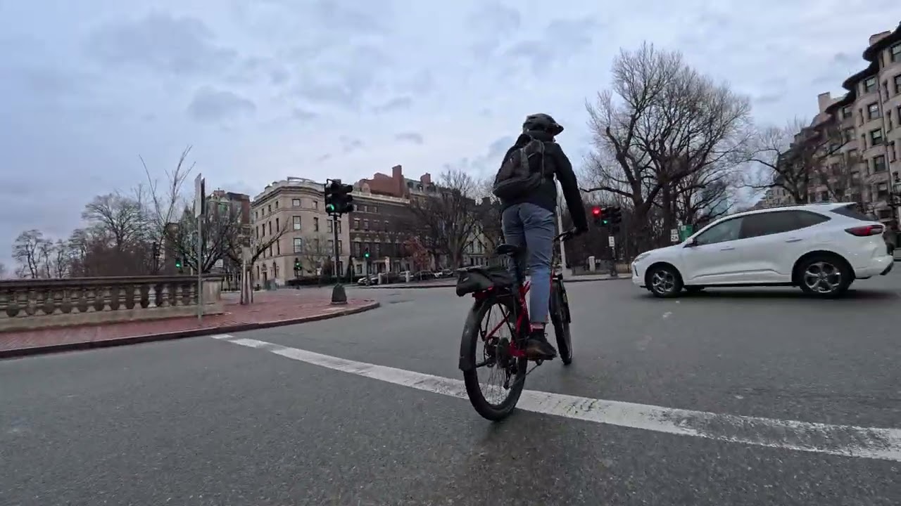 Boston Bike Commuting with Some Tight Squeezes