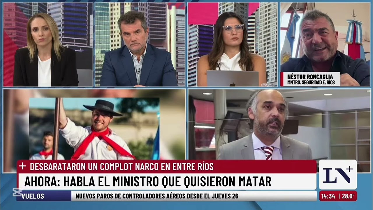 Desbarataron un complot narco en Entre Ríos: planeaban matar a un ministro, un juez y un fiscal