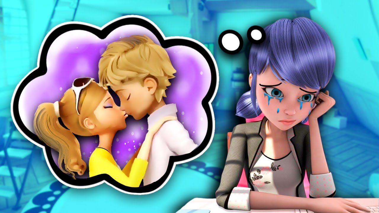 CHLOE por fin se QUEDA con ADRIEN 😱👀MARINETTE los SORPRENDE! - Historias Fantásticas