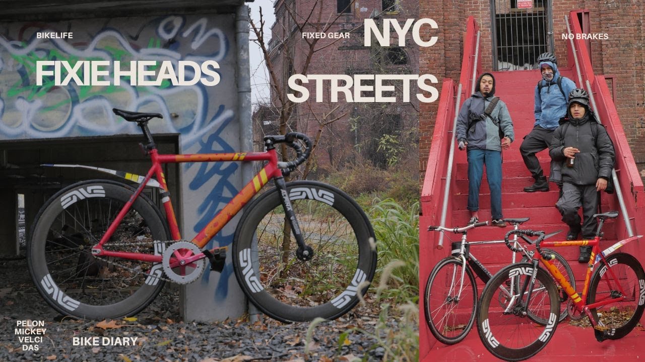 Fixie Diary 0.4  | Ride to Abandon House | Pelon, Mickey & Veloci