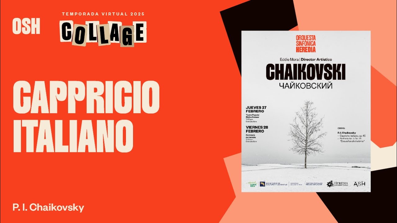 P. I. Chaikovsky | Capricho Italiano Op. 45 | OSH | Director: Eddie Mora