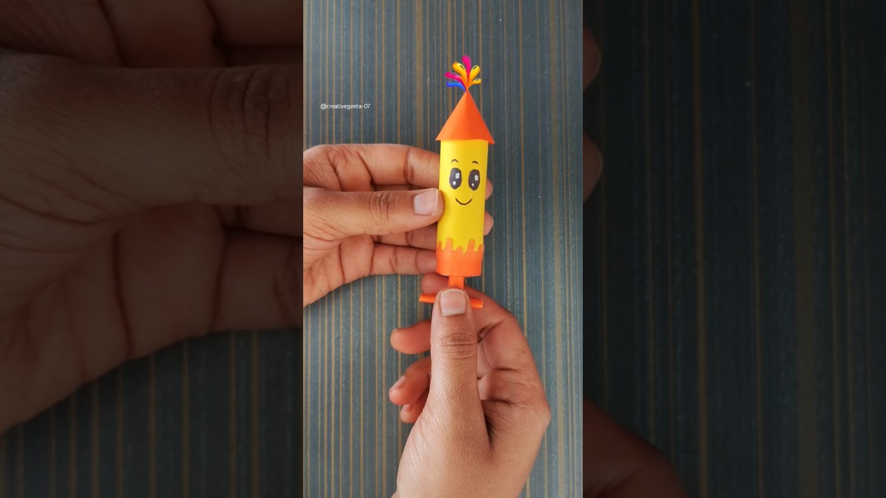 DIY Mini Pichkari | Holi Craft Ideas | Handmade Holi Pichkari #shorts #pichkari #holi #holicraft
