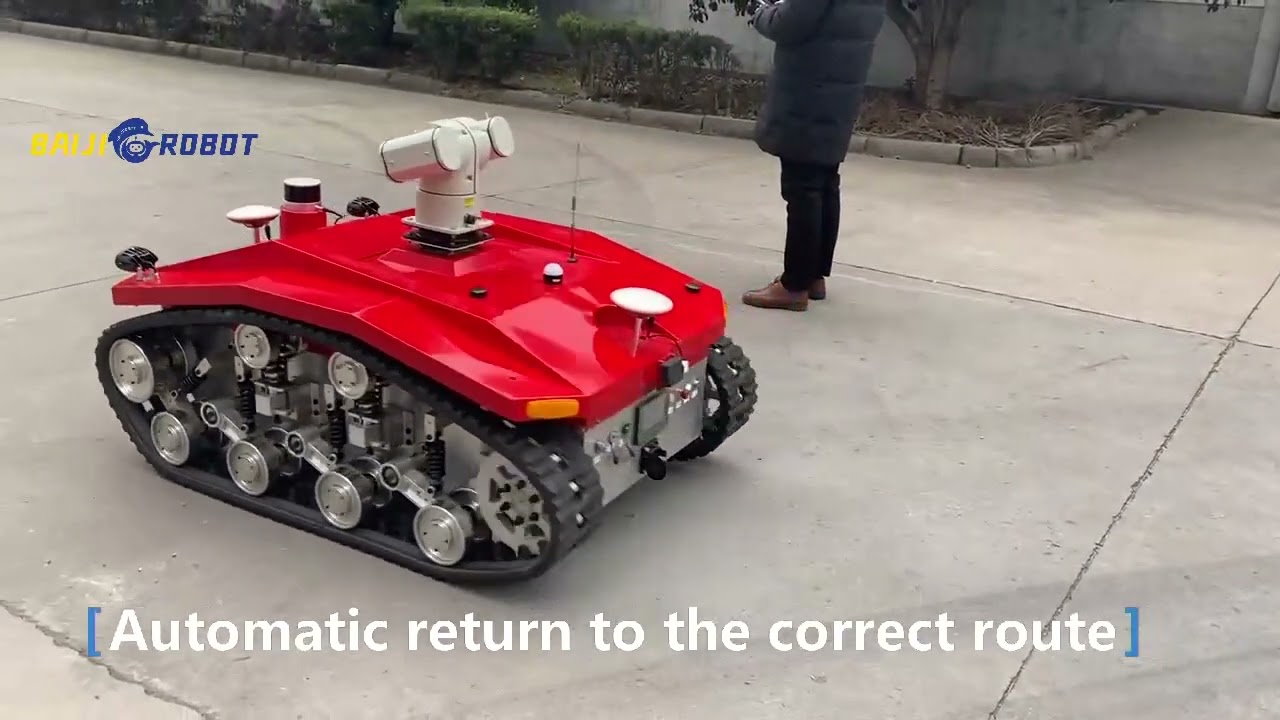 Fully Autonomous Security Patrol Robot - BaijiRobot China