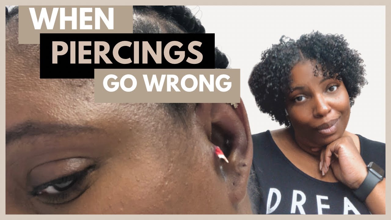 Infected Tragus Piercing