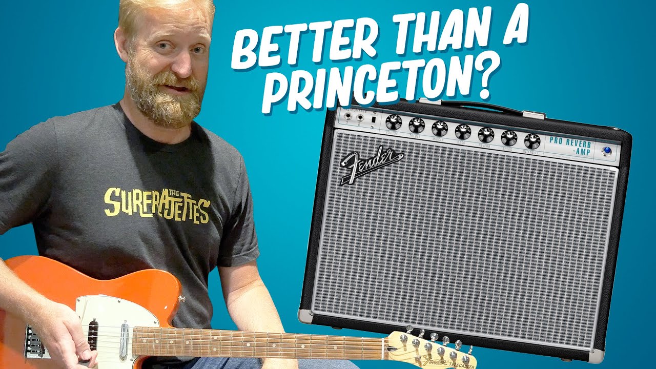 Fender 68 Custom Pro Reverb — Испытание шин в Sweetwater — Лучше ли это, чем мои Princeton?